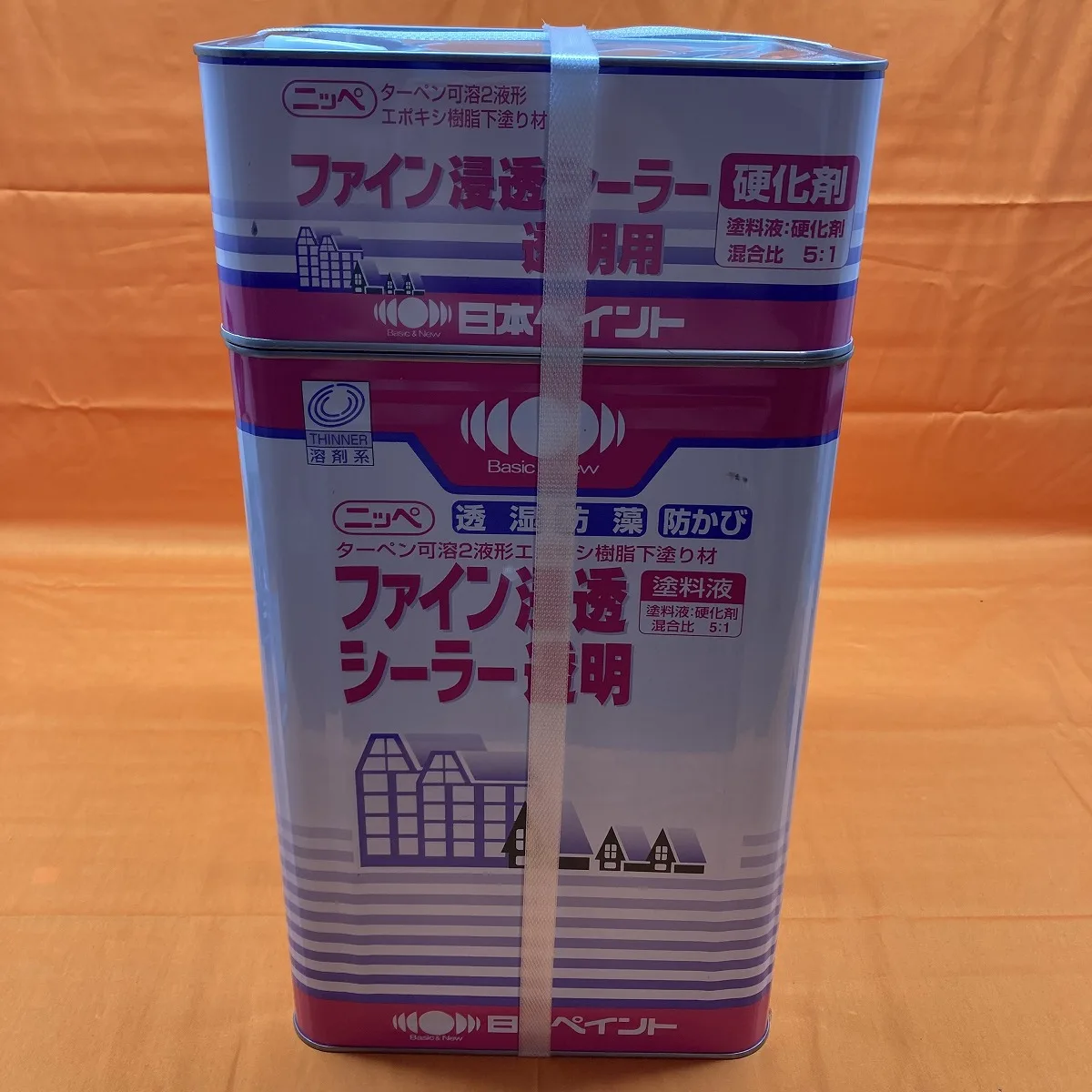 ファイン浸透シーラー 15kg 日本ペイント 油性塗料 下地材 透明