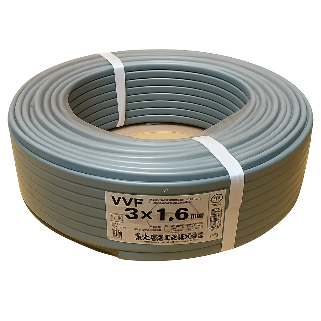 VVFケーブル 3C × 1.6mm 100m巻