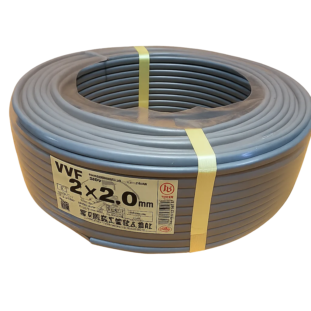 VVFケーブル 2C × 2.0mm 100m巻